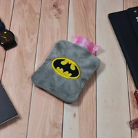 BATMAN SMALL HOT WATER BAG WITH COVER FOR PAIN RELIEF, NECK, SHOULDER PAIN AND HAND, FEET WARMER, MENSTRUAL CRAMPS.
