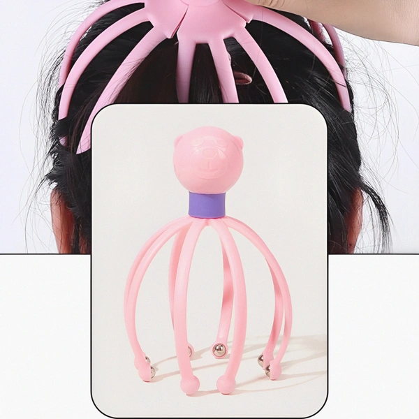 OCTOPUS STRESS RELIEF THERAPEUTIC SCALP MASSAGER
