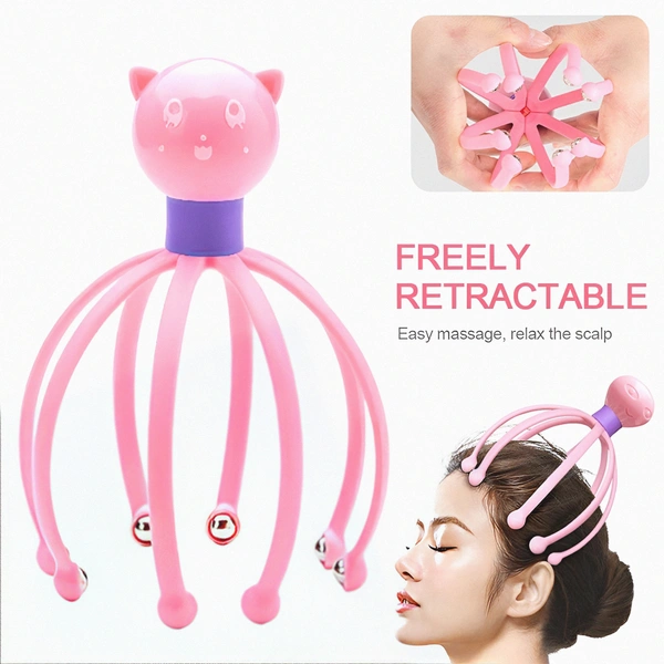 OCTOPUS STRESS RELIEF THERAPEUTIC SCALP MASSAGER
