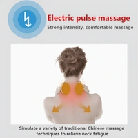 ELECTRIC NECK MASSAGER FOR DEEP TISSUE PAIN RELIEF CERVICAL VERTEBRA MASSAGER