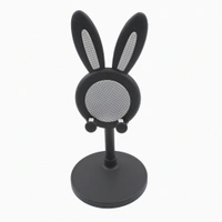 CUTE BUNNY PHONE STAND, ANGLE HEIGHT ADJUSTABLE PHONE STAND FOR DESK
