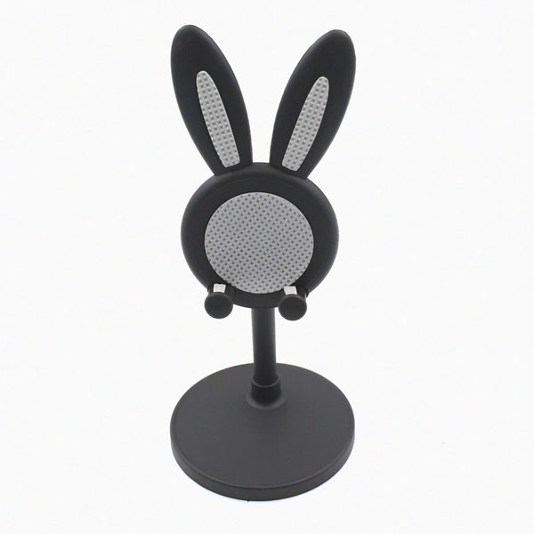 CUTE BUNNY PHONE STAND, ANGLE HEIGHT ADJUSTABLE PHONE STAND FOR DESK