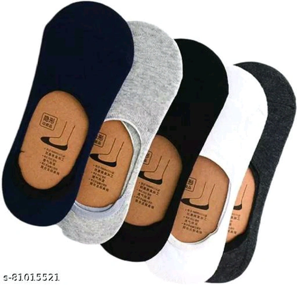Casual Latest Men Socks Color: MulticolorFabric: CottonLength: Ankle lengthNet