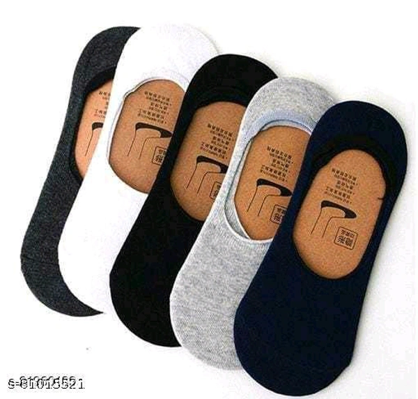 Casual Latest Men Socks Color: MulticolorFabric: CottonLength: Ankle lengthNet