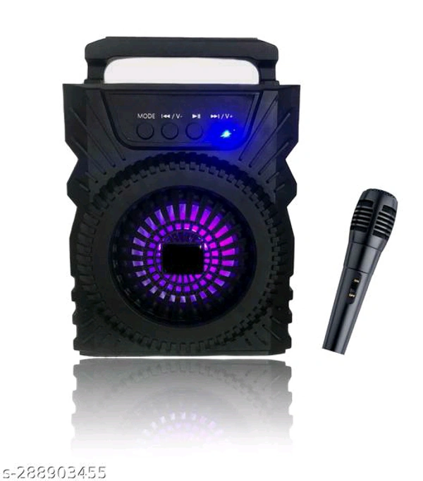 Musify MUSIFY Bluetooth Speakers With MIC  - Black