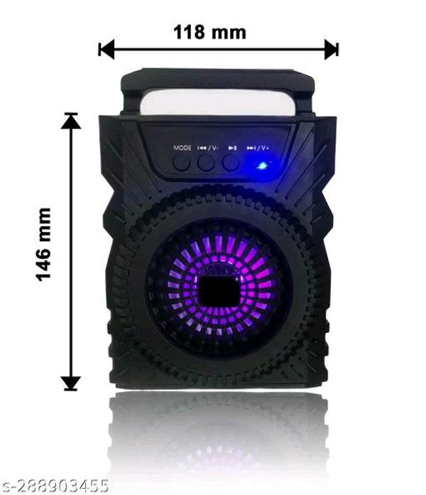 Musify MUSIFY Bluetooth Speakers With MIC  - Black