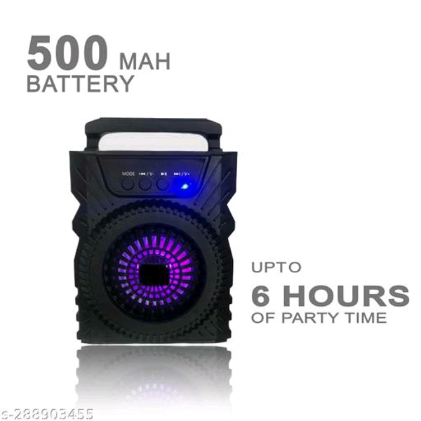 Musify MUSIFY Bluetooth Speakers With MIC  - Black