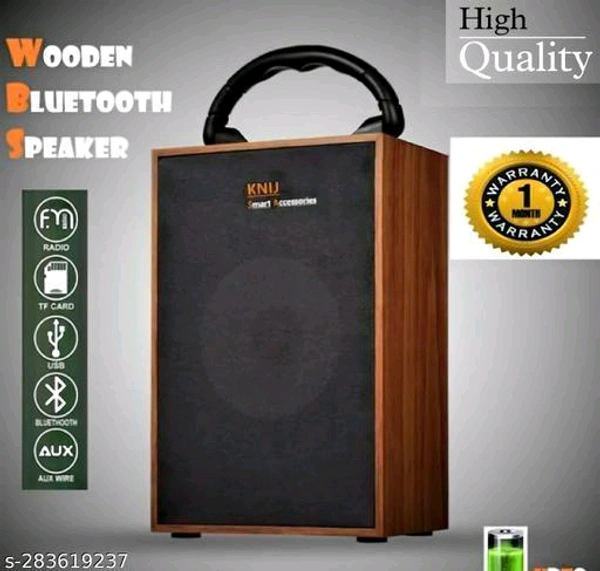 Anandani Portable Speaker with Bluetooth  - Brown