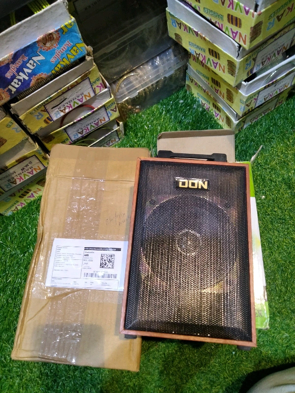 Anandani Portable Speaker with Bluetooth  - Brown