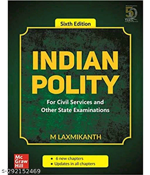 Indian Polity - For Civil Services and Other State Examinations | 6th Edition Paperback 