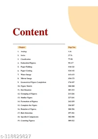 Examcart Latest Complete NON-VERBAL REASONING Practice Book For All Type of Government and Entrance Exams (Bank, SSC, Defense, Management (CAT, XAT GMAT), Railway, Police, Civil Services) in English