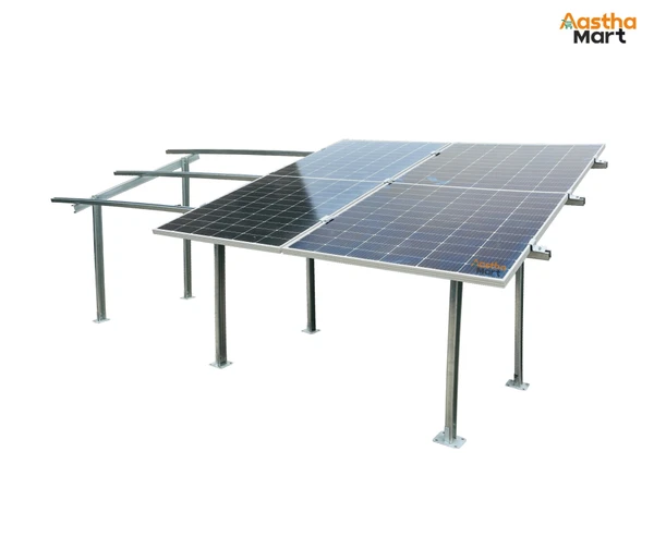 Solar Panel Mounting GI C-Channel Structure For 300-650W 4 panels