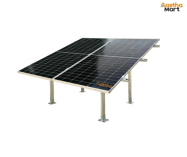 High Rise Pre G.I. 2 Solar Panel Mounting Structure 