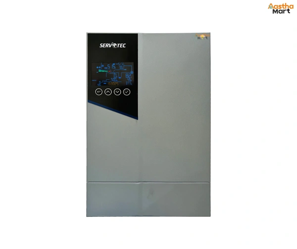 Servotec Sparkle 7.5 KVA 48V Transformer Less Hybrid MPPT Solar PCU 