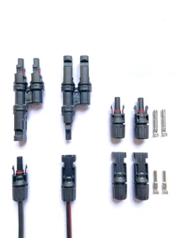 Maxef Solar 2 in 1 MC4 Connector 1500V 50A - With 3 Pair MC4