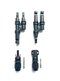 Maxef Solar 2 in 1 MC4 Connector 1500V 50A - With 3 Pair MC4