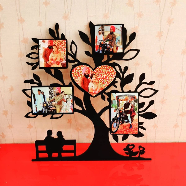 Wooden Tree Photo Frame 