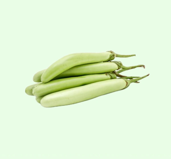 Green Long Brinjal  - 250g