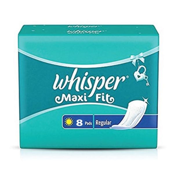 Whisper Choice Sanitary Napkins Ultra with Wings -Pack of 7 Pads (Regular)