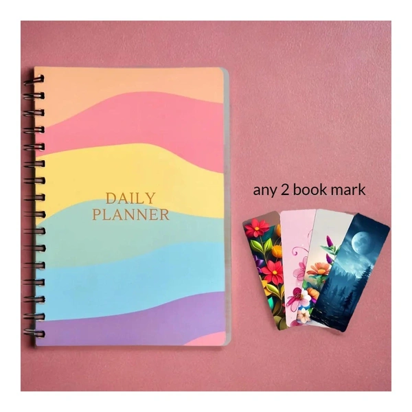 Thinkcrafts  Daily Planner Undated, Schedule Your Day, Manage to-do List, Goals Tracker, Wellness Tracker