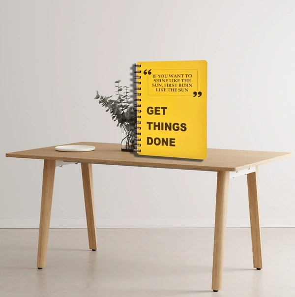 Thinkcraft Daily Planner Undated, Schedule Your Day, Manage to-do List, Goals Tracker, Wellness Tracker