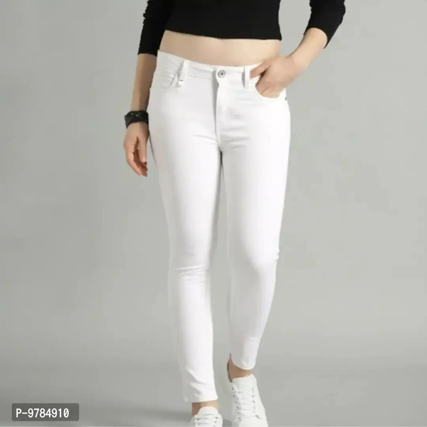 Jeans  Trendy Jeans For Women  - White, 32