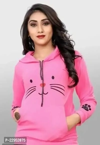 Sweatshirts For Women  - Razzle Dazzle Rose, M L XL