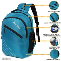 Stylish College School Bag Pack - Azure Radiance, 30L