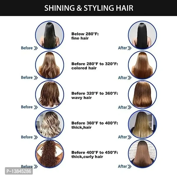 Hair comb straightener 