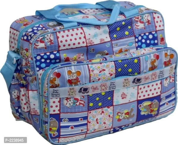 Baby Colorful Designer Diaper Bags - Blue