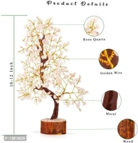 Rose Quartz Tree 300 Beads Rose Quartrz Tree 10inch Height, 300 Beads Rose Quartz Tree - Midium