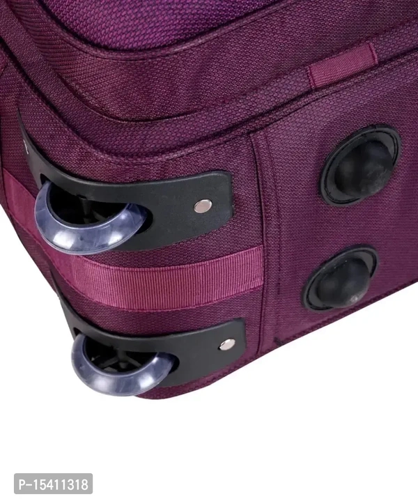 Mumbai Tourister Strolley Duffel Bag Roller Wheels Lightweight 57L Travel Duffel Bags with Wheel - Pigment Indigo