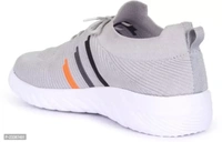 Light Weight Flynet Shoe For Men (Grey) - Gray, 9