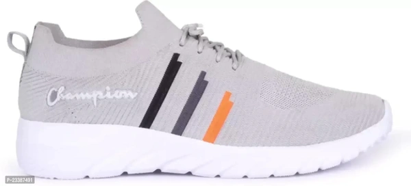 Light Weight Flynet Shoe For Men (Grey) - Gray, 10