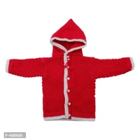 Baby Boys Baby Girls Casual Sweater Set - Red, 0-6 Month