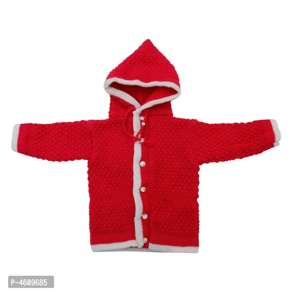 Baby Boys Baby Girls Casual Sweater Set - Red, 0-6 Month