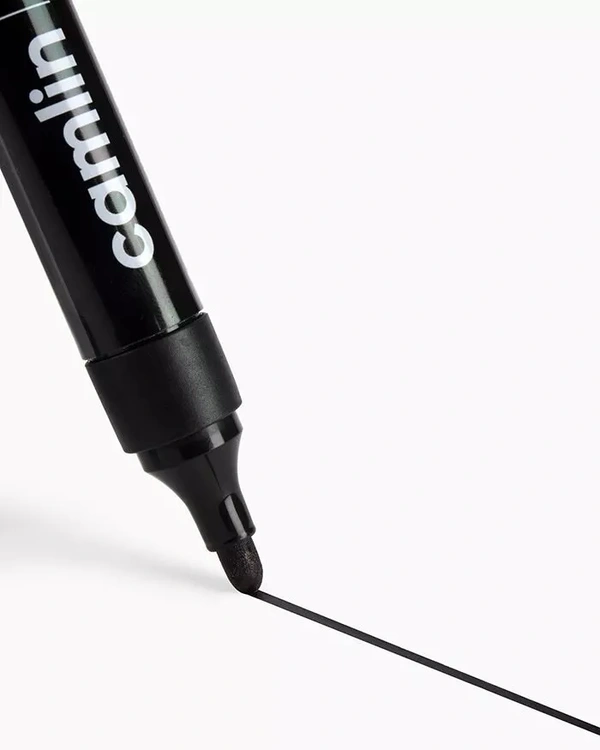 Camlin Permanent Marker 10pcs - Black