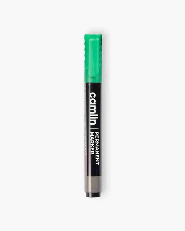 Camlin Permanent Marker 10pcs - Green