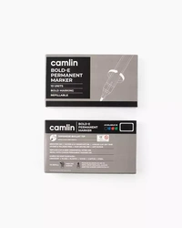 Camlin Permanent Marker 10pcs - Dark Blue