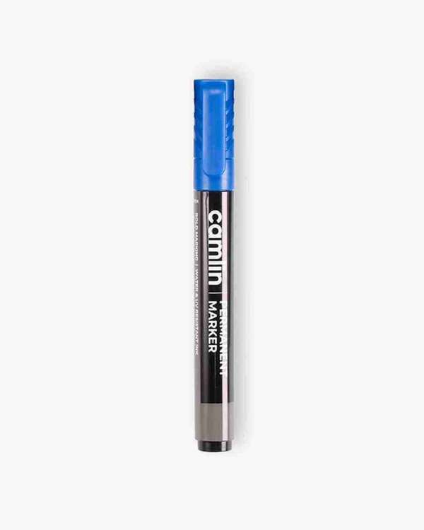 Camlin Permanent Marker 10pcs - Dark Blue