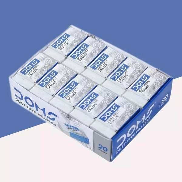 Doms Non Dust Earser Set Of 20
