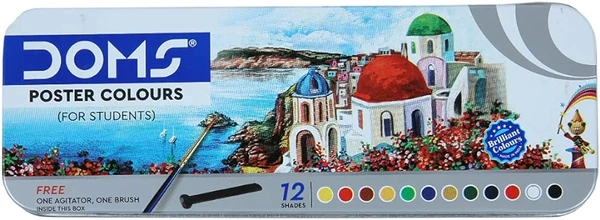 Doms Poster Colour Set Of 12