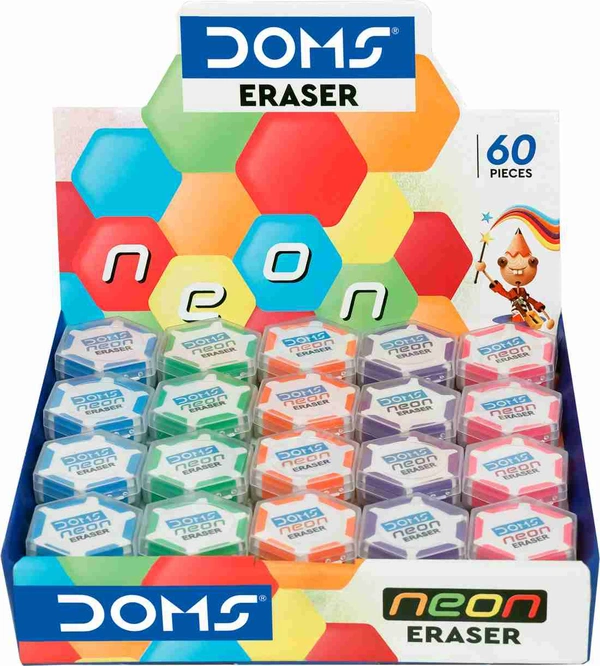 Doms Neon Eraser