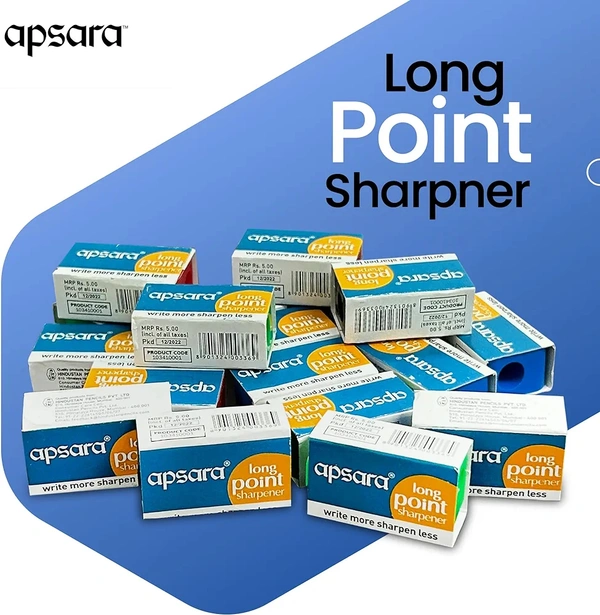 Apsara Long Point Sharpner Set Of 20