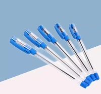 Natraj Superx Ball Pen Set Of 5 - Red