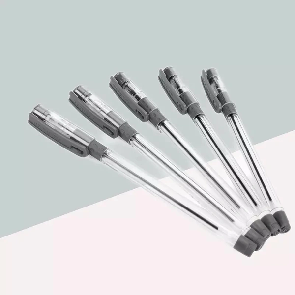 Natraj Superx Ball Pen Set Of 5 - Black