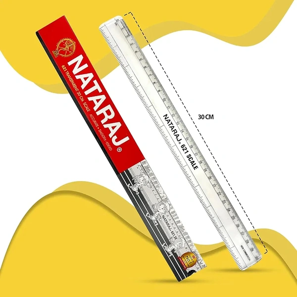 Natraj Scale 30 Cm/12 Inches 1pc