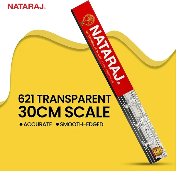 Natraj Scale 30 Cm/12 Inches 1pc