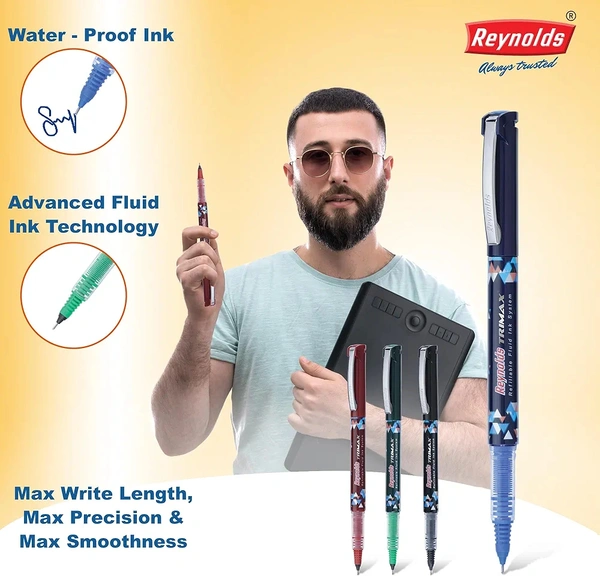 Reynolds Trimax Pen 1pc - Black