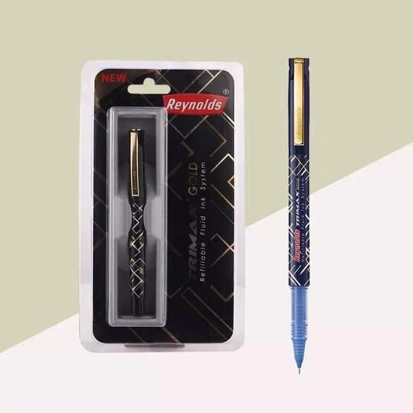 Reynolds Trimax Gold Pen